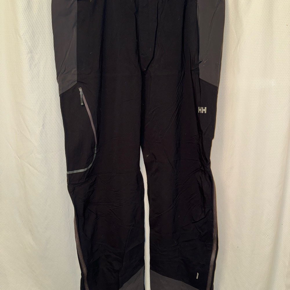 Helly Hansen Tech Pro Recco Men’s Black Shell Waterproof Snowboard Ski Pants XXL